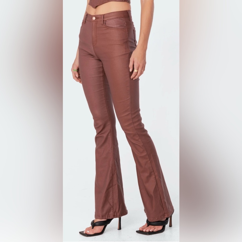 EDIKTED Luna Vegan Leather Pants